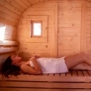 Quatro 3.5m | Buitensauna Vierkant A Kwaliteit Harvia elektrisch houtgestookt kachel sauna 7