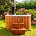 Hottub Q-tub Mini | Hottub ofuro Q tub mini twee personen extern kachel 3