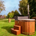 Hottub Q-tub Mini | Hottub ofuro Q tub mini twee personen extern kachel 7