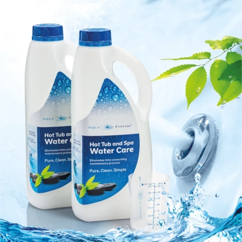 Jacuzzi Q-cuzzi Mini | AquaFinesse onderhoud hottub pack Water Care Bottle fresh