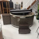 Große Elektrische Hottub mit Wärmepumpe, Q-tub Acryl XXL | Große Elektrische Hottub mit Wärmepumpe 06