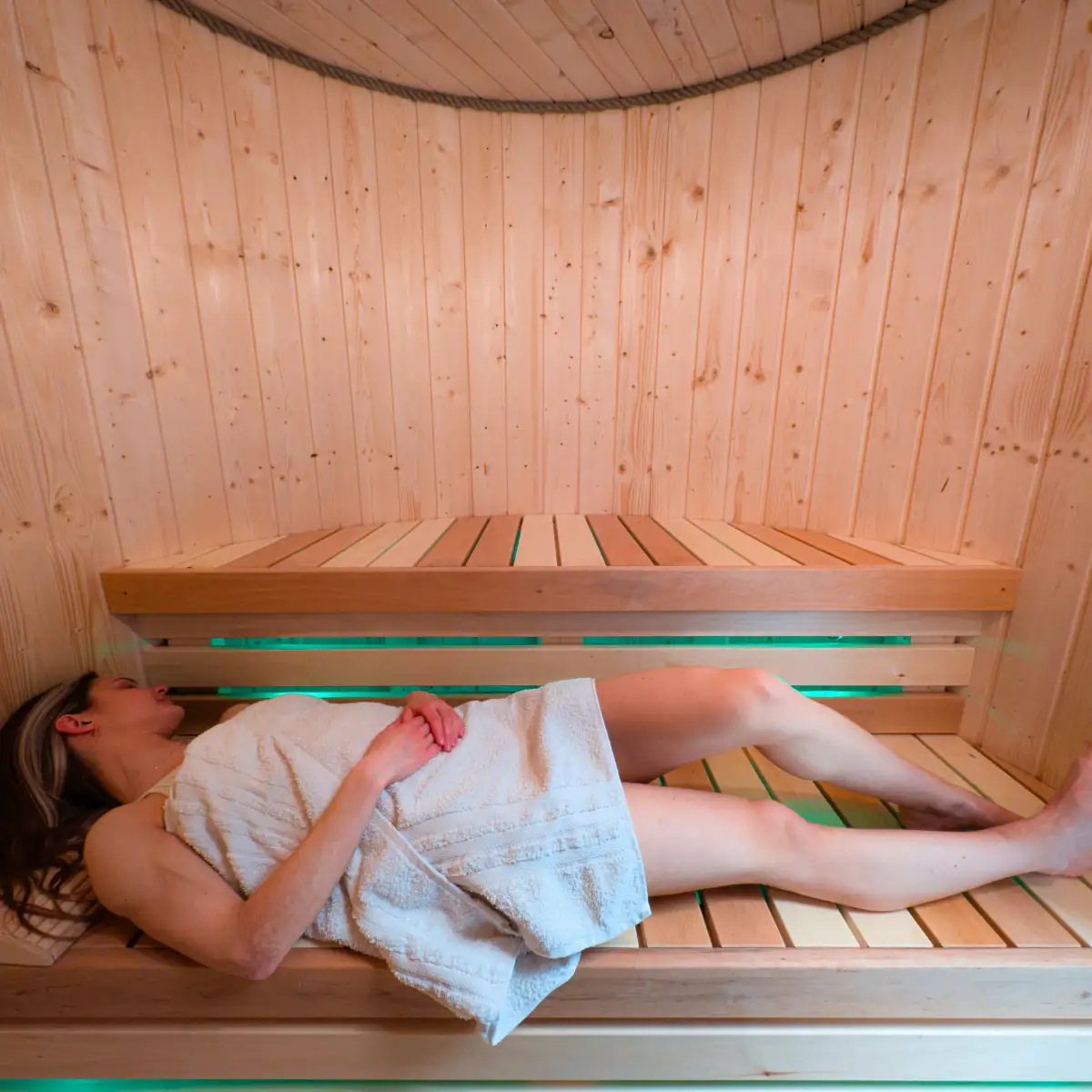 Buitensauna Q-linder | Compacte Buitensauna 2 Personen 5 Compacte elektrische Buitensauna voor 2 Personen