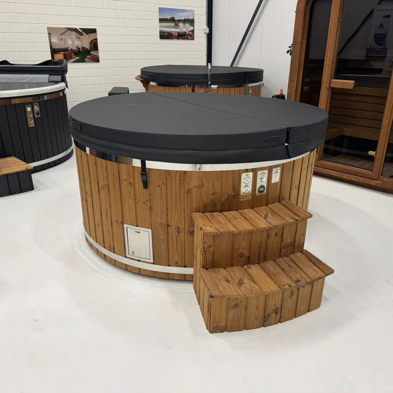 Spa gonflable électrique en Thermowood, Q-tub XL 3kW | Spa gonflable électrique en Thermowood Q tub XL 3kW 1 Spa gonflable électrique en Thermowood, Q-tub XL 3kW - Image 3