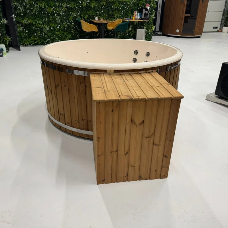 Spa gonflable électrique en Thermowood, Q-tub XL 3kW | Spa gonflable électrique en Thermowood Q tub XL 3kW 9 Spa gonflable électrique en Thermowood, Q-tub XL 3kW - Image 5