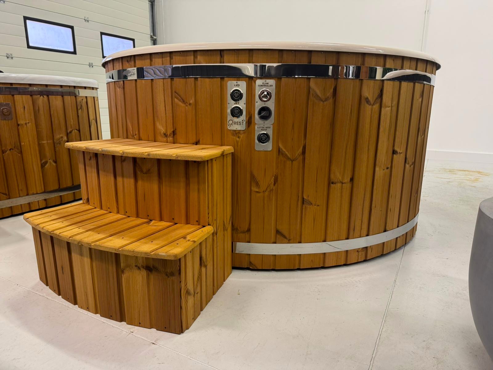 Houtgestookte Hottub