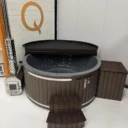 Grote Houtgestookte Hottub, Q-tub XXL Extern | Hottub Extern XXL