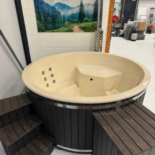 Barrelsauna 2,80 Meter, Q-Barrel 2,8m | Hottub intern XXL