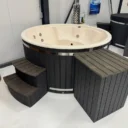 Holzbeheizter Hot Tub mit Innenofen, Q-tub XL Intern | Holzbeheizter Hot Tub mit Innenofen Q tub XL Intern 1