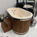 Holzbefeuerter Whirlpool Mini, Q-tub Mini | Houtgestookte Hottub Mini Q tub Mini 1