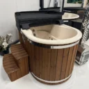 Holzbefeuerter Whirlpool Mini, Q-tub Mini | Houtgestookte Hottub Mini Q tub Mini 2