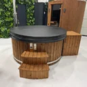 Holzbefeuerter Hot Tub, Q-tub XL Extern | Holzbefeuerter Hot Tub Q tub XL Extern 1