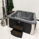 Holzbefeuerter Whirlpool, Q-cuzzi Granite Extern | Holzbefeuerter Whirlpool