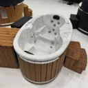Elektrischer Whirlpool Mini, Q-cuzzi Mini mit Wärmepumpe | Whirlpool Mini mit Wärmepumpe