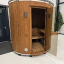 Elektrische Outdoor-Sauna Cilindro, Harvia 9kW | Elektrische Outdoor-Sauna Cilindro Harvia 9kW 3