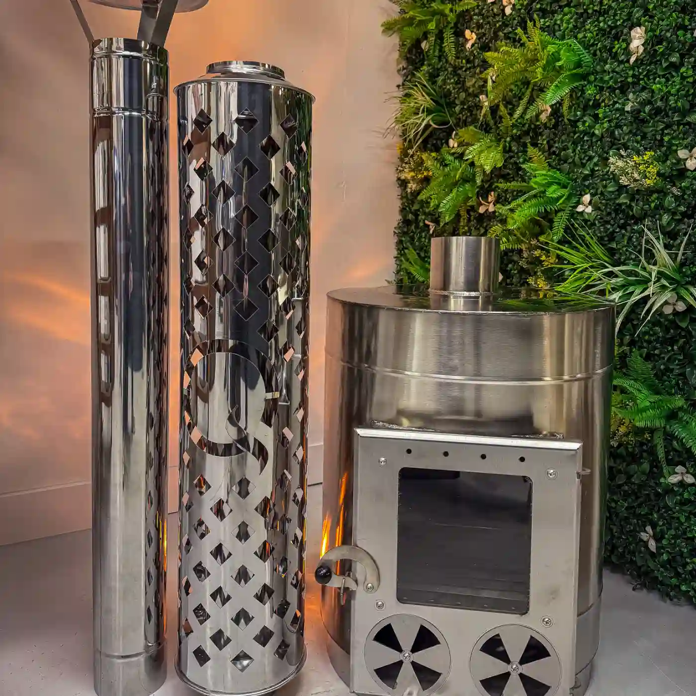 Ronde aluminium RVS316 Hottub kachel