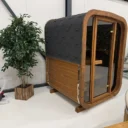 Sauna extérieur Cube Mini, Q-Cube Mini 165 x 160 | Buitensauna Cube Mini Q Cube Mini 165 x 160 1 1
