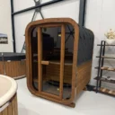 Sauna extérieur Cube Mini, Q-Cube Mini 165 x 160 | Buitensauna Mini Cube 165 x 1.60 800