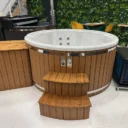 Spa Nordique Électrique avec Pompe à Chaleur, Q-tub Acrylique XL | Spa Nordique Électrique avec Pompe à Chaleur Q tub XL Acrylique 2