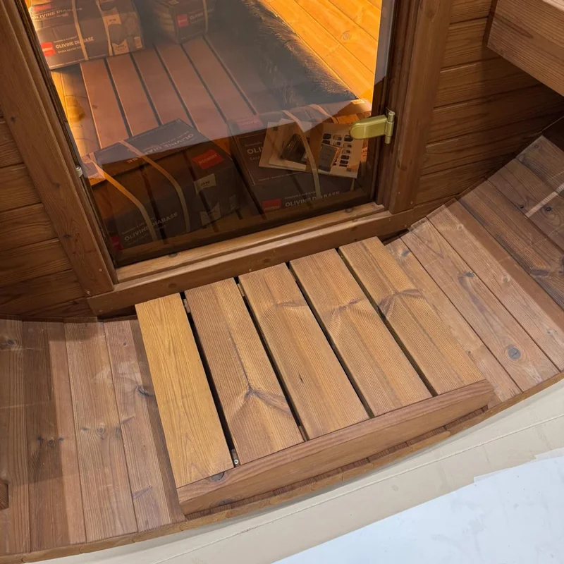 Sauna tonneau 2,80 mètres, Q-Barrel 2.8m | Sauna tonneau 2,80 mètres Q Barrel 2.8m 1 Sauna tonneau 2.80 mètres, Q-Barrel 2.8m - Image 4