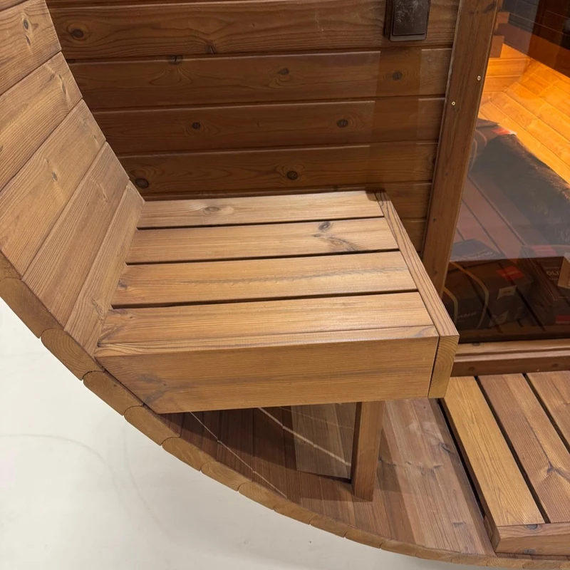 Sauna tonneau 2,80 mètres, Q-Barrel 2.8m | Sauna tonneau 2,80 mètres Q Barrel 2.8m 5 Sauna tonneau 2,80 mètres, Q-Barrel 2.8m - Image 5