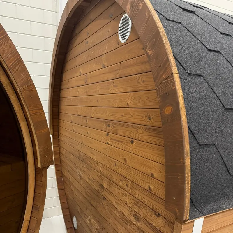 Sauna tonneau 2.80 mètres, Q-Barrel 2.8m | Sauna tonneau 2.80 mètres Q Barrel 2.8m 6 Sauna tonneau 2.80 mètres, Q-Barrel 2.8m - Image 3