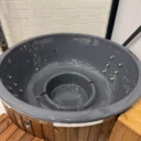 Holzbefeuerte Hottub Grau, Q-tub XL Extern | Holzbefeuerte Hottub Grau Q tub XL Extern 4