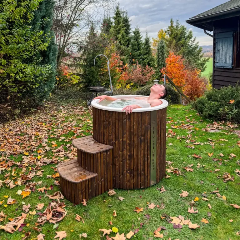 Mit Eisbaden beginnen? So gehst du es clever an | Dompelbad Ice Tub Mini qrest 2