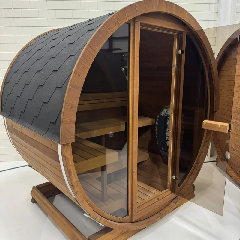 Tonsauna Mini Elektrisch, Q-Barrel Mini | Tonsauna Mini Elektrisch Tonsauna Mini Elektrisch