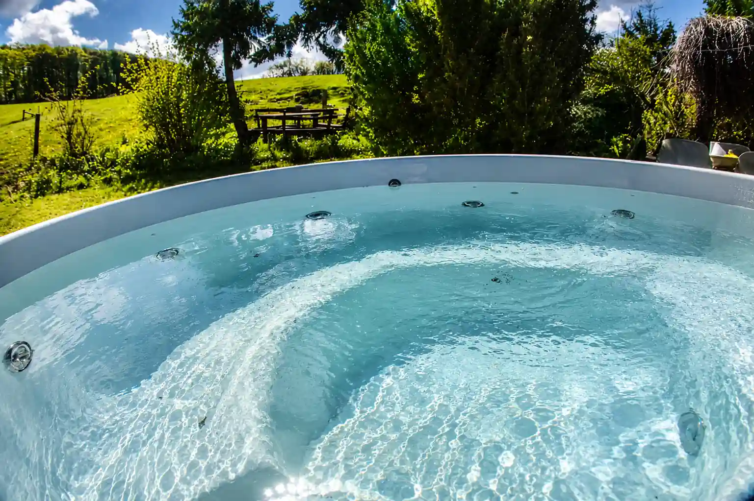 Langer geniet van schoon water met een hottub filter