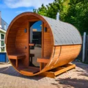 Barrelsauna | barrelsauna 6 persoons houtgestookt 2