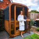 Quatro Mini | quatro mini small outdoor sauna 1