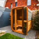 Quatro Mini | quatro mini small outdoor sauna 3