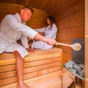 Quatro Mini | quatro mini small outdoor sauna 7
